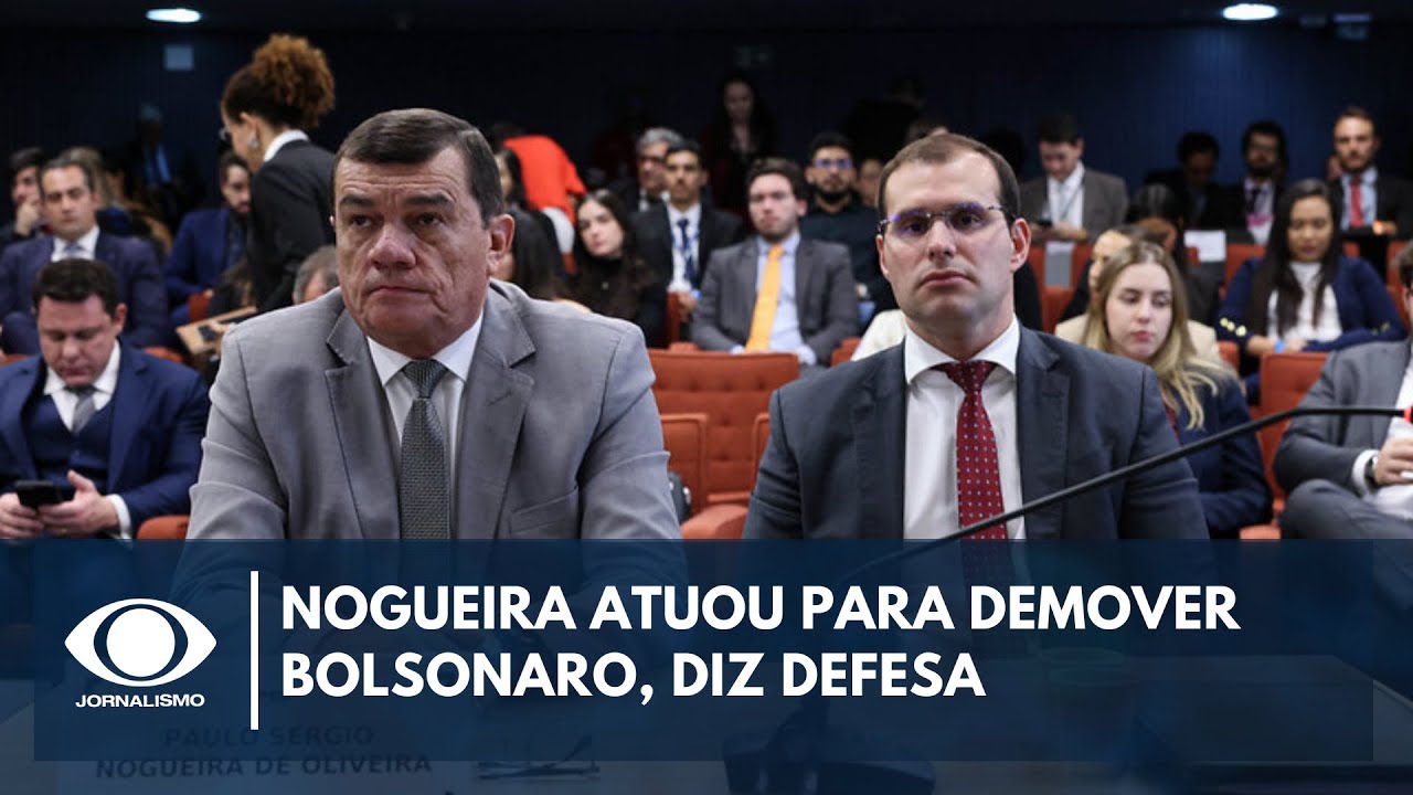 Defesa de Nogueira alega que ex-ministro atuou para demover Bolsonaro