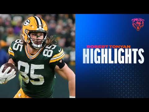 Robert Tonyan top career NFL plays | Highlights | Chicago Bears video clip