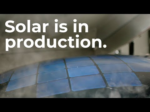 Aptera — Solar is in Production.