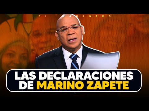 Las Declaraciones de Marino Zapete - (Lo Bueno, Lo Malo y Lo Feo)