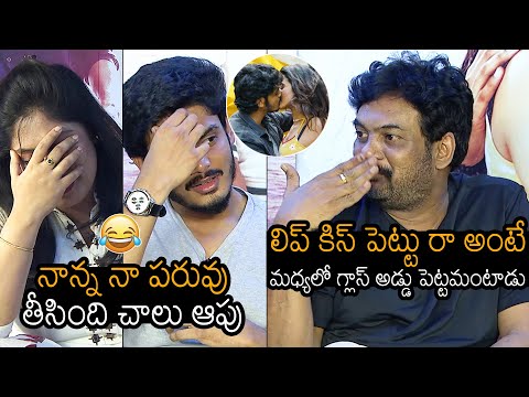 Puri Jagannadh says his son refuses to give kiss to Romantic actress Puri Jagannadh says his son refuses to give kiss to Romantic actress