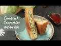 Sandwich Croquettes | सॅन्डविच क्रोके | Snack Recipes | Sanjeev Kapoor Khazana