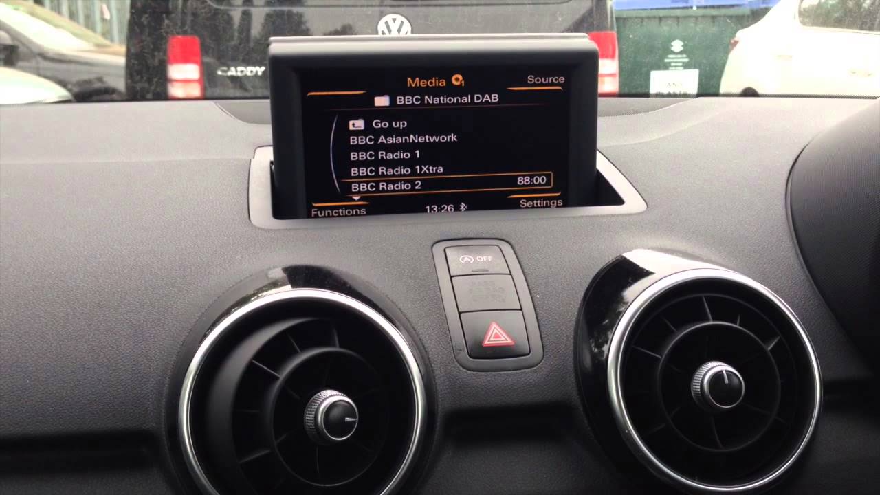 Kufatec Fistune DAB Radio installed into an Audi A1 YouTube