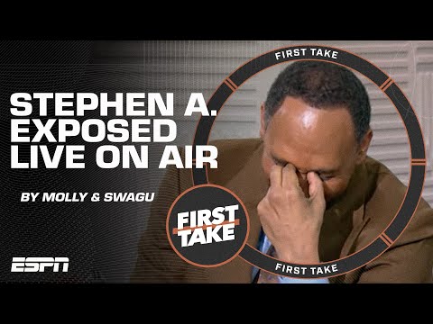 STEPHEN A. GETS EXPOSED by Molly & Swagu 😐 | First Take