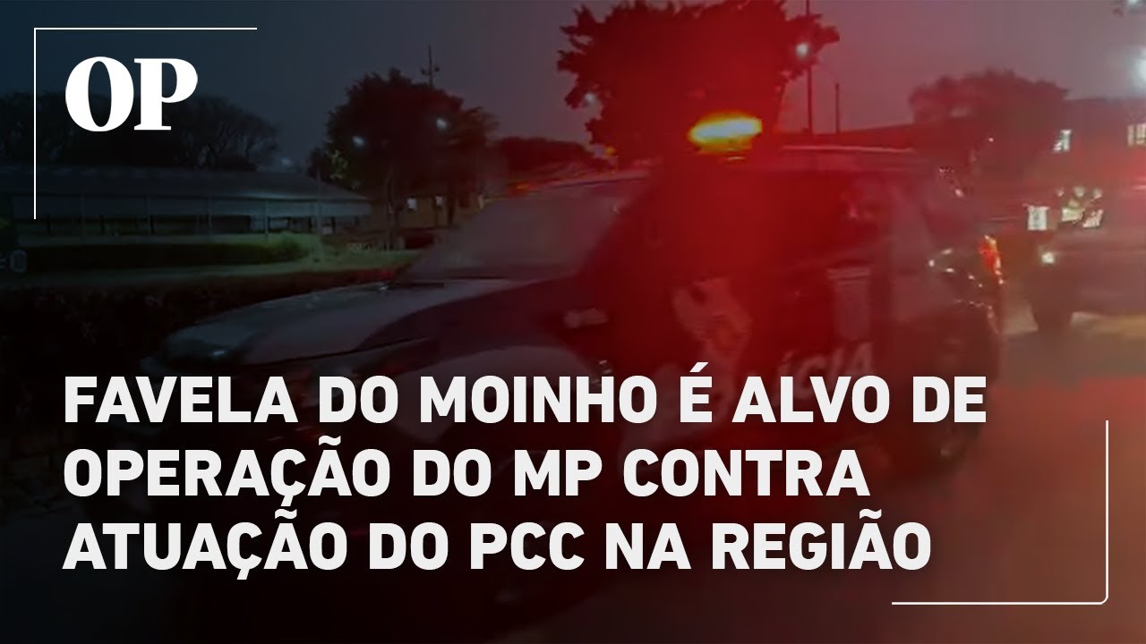 Favela do Moinho é alvo de operação do MP contra atuação do PCC na região