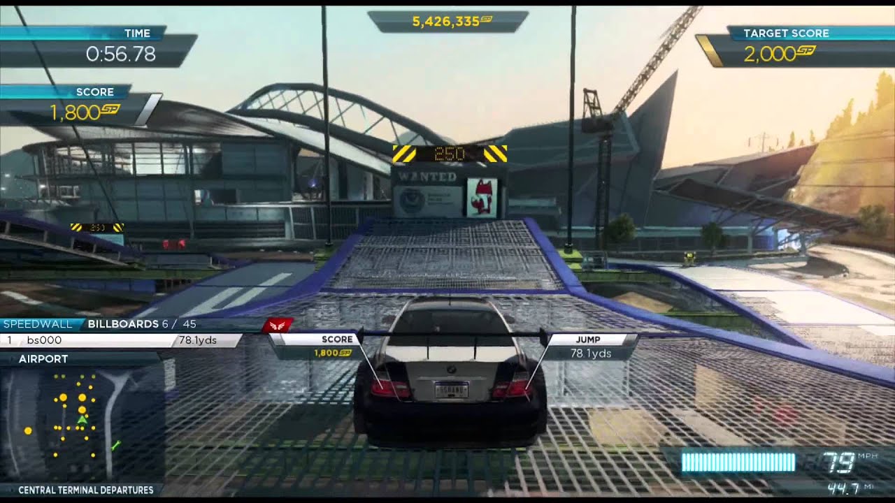 Nfs most wanted 2012 bmw m3 gtr gameplay