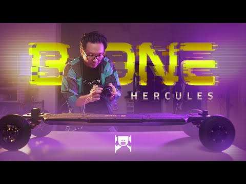 Long Range B-One Hercules Electric Skateboard Review