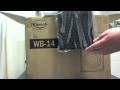 Klipsch Icon W Series: WB-14 Unboxing