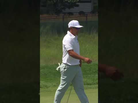 Kurt Kitayama makes this chip shot look TOO EASY 🎯