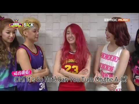 130803 Show Champion Back Stage f(x) Cut