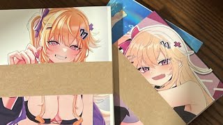 記念グッズ特典ポスカ実物来たからサイン書く【販売終了まであと2日】