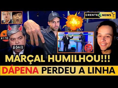 PABLO PROVOCOU E DATENA CAIU NA ARMADILHA, JORNALISTA DA UOL PASSOU VERGONHA! #pablomarçal #debate