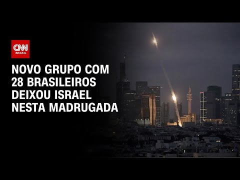 ​Novo grupo de políticos deixou Israel nesta madrugada | LIVE CNN