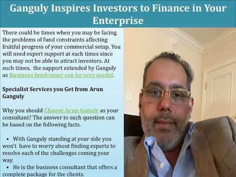 You Can Get An Business Solution from Arun Ganguly ...