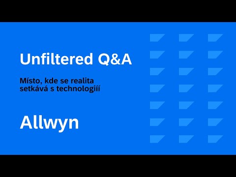 Unfiltered Q&A with Allwyn (Czech)