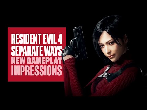 Resident Evil 4 Separate Ways - Resident Evil 4 DLC New Gameplay and Impressions! RE4 DLC gamplay