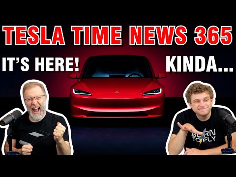 Tesla Model 3 Refresh Is Here… Kinda | Tesla Time News 365