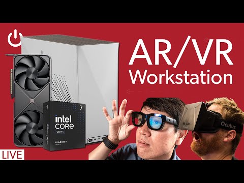 Watch Norm & Will Build An AR/VR SFF Rig – LIVE