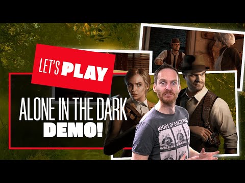 Let's Play the Alone in the Dark Demo! Alone in the dark PS5 gameplay!