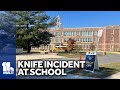 Knife incident injured 3 at school