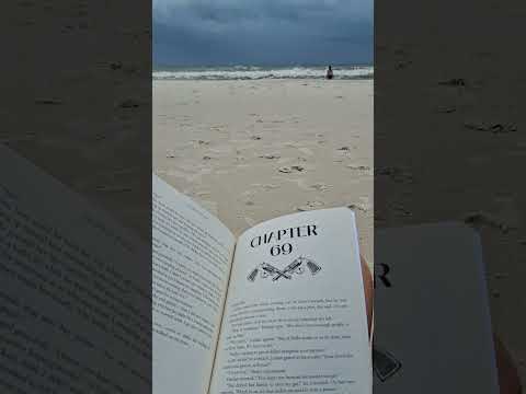 finishing Shades of Red on the beach #books #reading #reader #book #booktok #bookish #shorts #read