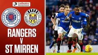 Rangers 4-0 St Mirren | Tavernier scores two as Buddies pay the penalty | Ladbrokes Premiership