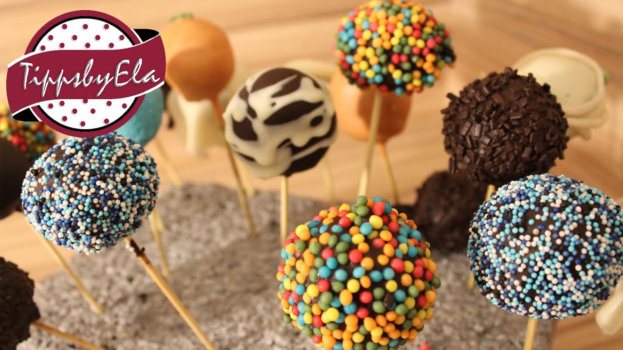 Cake pops nutella without baking (how to)Nutella Cake Pops ohne Backen ...