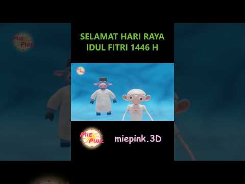 Selamat Hari Raya Idul Fitri 1446 H #shorts #lebaran2025 #miepink #lebaran #idulfitri #dora