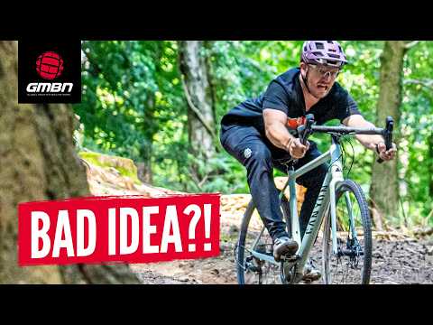 How Hard Can You Shred A Road Bike? | Road Racing Bike Taken Off Road