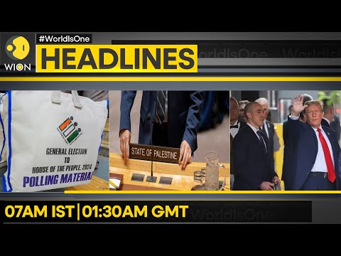 India’s massive election kicks off | US vetoes Palestinian request at UN | WION Headlines