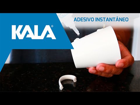 Adesivo Instantâneo Bico Anti Entupimento Kala 50g  - Vídeo explicativo