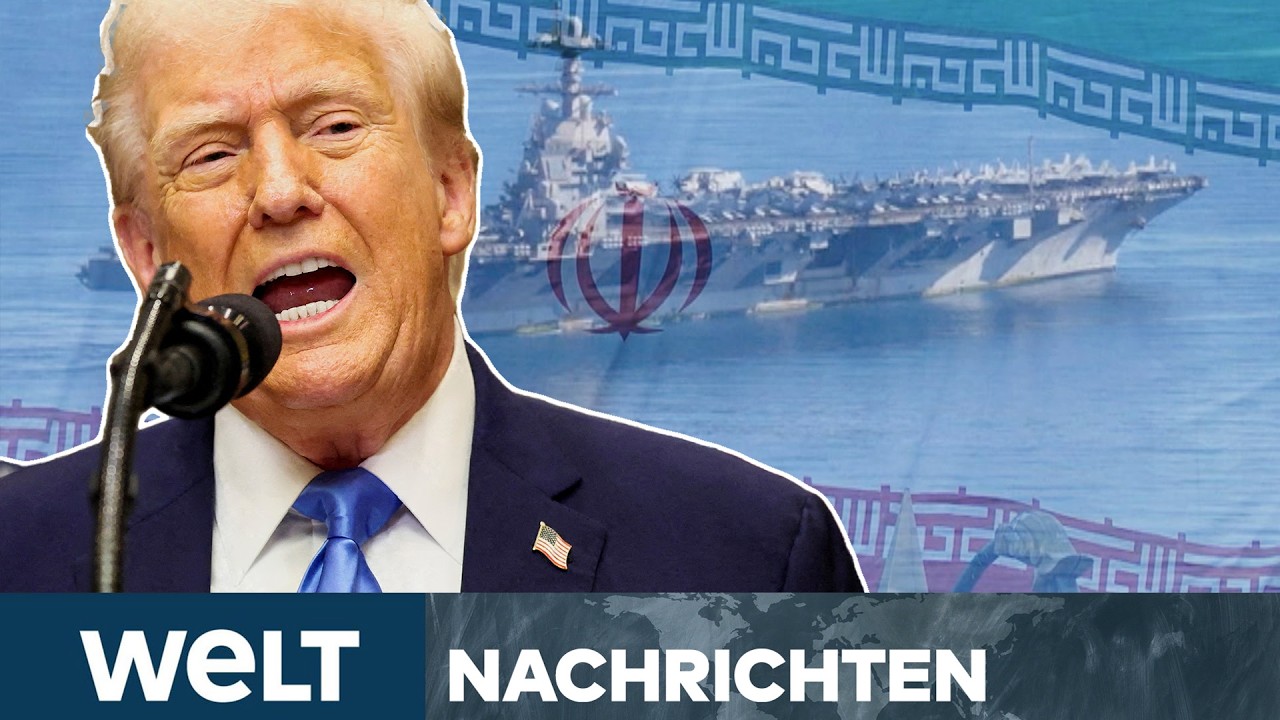 IRAN: Mullahs lassen Muskeln spielen! Was macht Trump? Teheran macht Angebot zu Hormus | WELT STREAM
