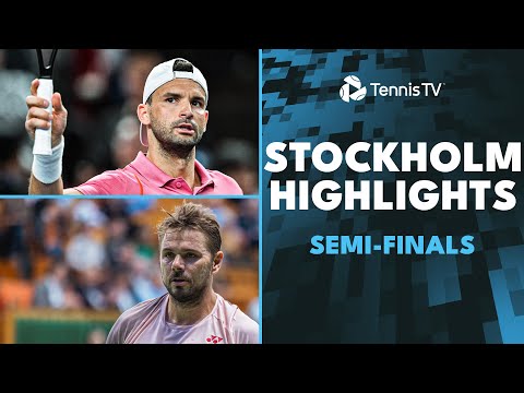 Wawrinka Takes On Paul; Dimitrov Battles Griekspoor | Stockholm 2024 Semi-Finals Highlights