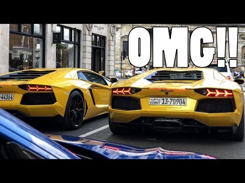 CHASING OUTRAGEOUS SUPERCARS IN LONDON!!!