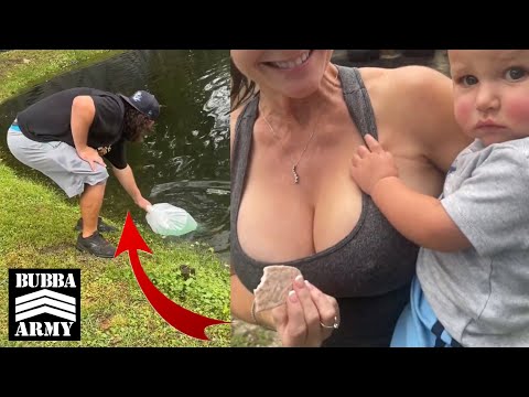Lummy and Bubba Put Some Fish in the Pond - #TheBubbaArmy Vlog