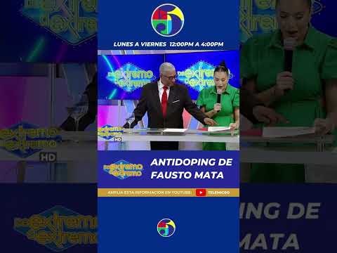 Johnny Vásquez muestra prueba de ANTIDOPING de Fausto Mata ?¿Cuál es tu opinión? ?