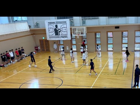 今日のパス vol.96 -2025.11.24 山口県聖光高校 男子バスケ部の皆さまとミニゲーム-