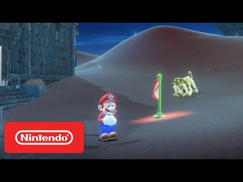 Super Mario Odyssey - Sand Kingdom & New Donk City Demonstration - Nintendo E3 2017