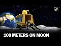 Lunar Century: Pragyan Rover Celebrates 100 Meters Milestone!