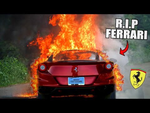Tragic Tale: JR Garage's Ferrari FF Fire Disaster