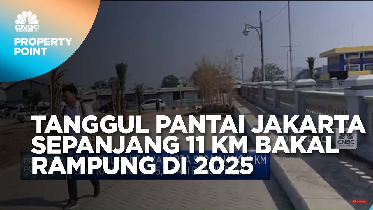 Tanggul Pantai Jakarta Sepanjang 11 Km Bakal Rampung di 2025