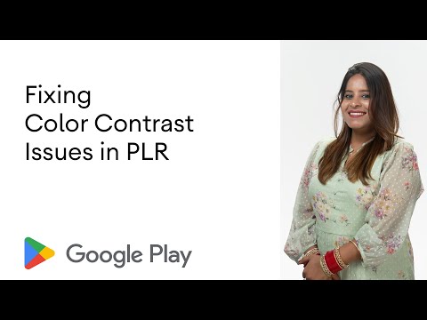 Fixing color contrast issues in PLR