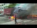 Youths and police square off in Manila as corruption protests continue  - 00:46 min - News - Video