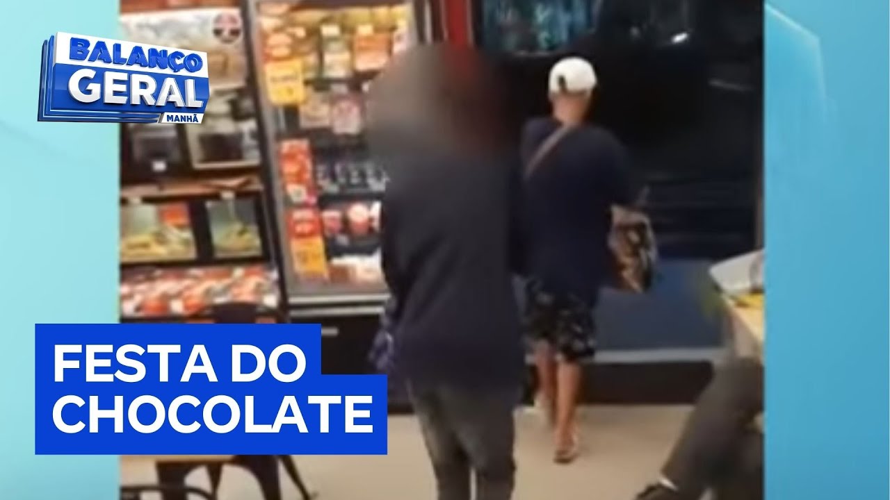 Ladrões “invadem” supermercado e roubam chocolates em Santo André
