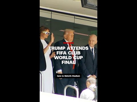 Trump attends FIFA Club World Cup final
