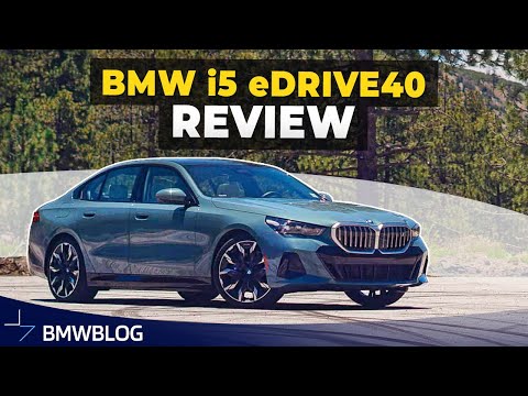 BMW i5 eDrive 40 Review - Driving, Charging, Efficiency and Design