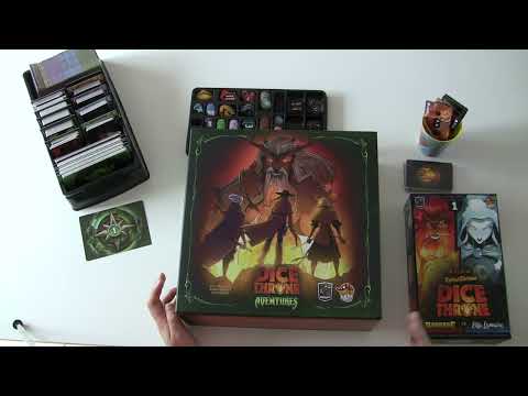 Dice Throne Adventures installation de la campagne avec le Barbare