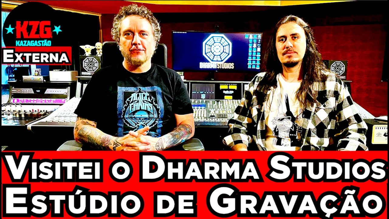 SAIBA COMO FUNCIONA UM ESTÚDIO DE GRAVAÇÃO ⭐️ FORA DE KAZA ⭐️