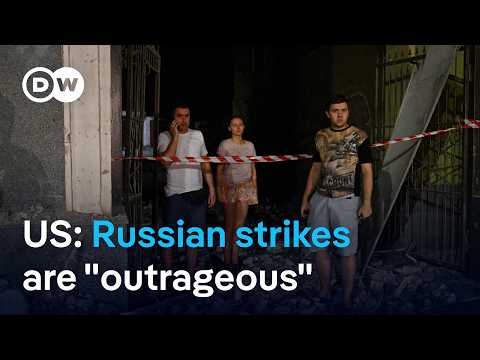 New Russian airstrikes target Kyiv, a day after 'massive attack' on Ukraine's power plants | DW News