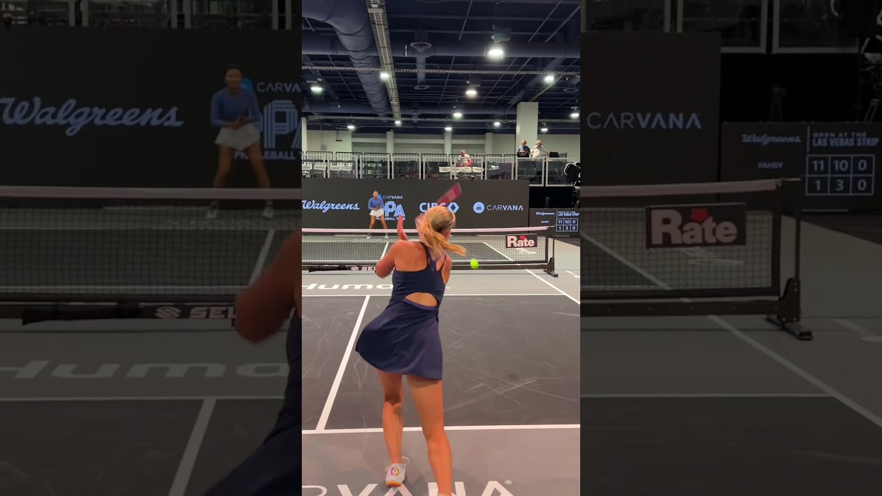 Kate Fahey is showing why she’s the number 1 women’s singles seed this week 🔥